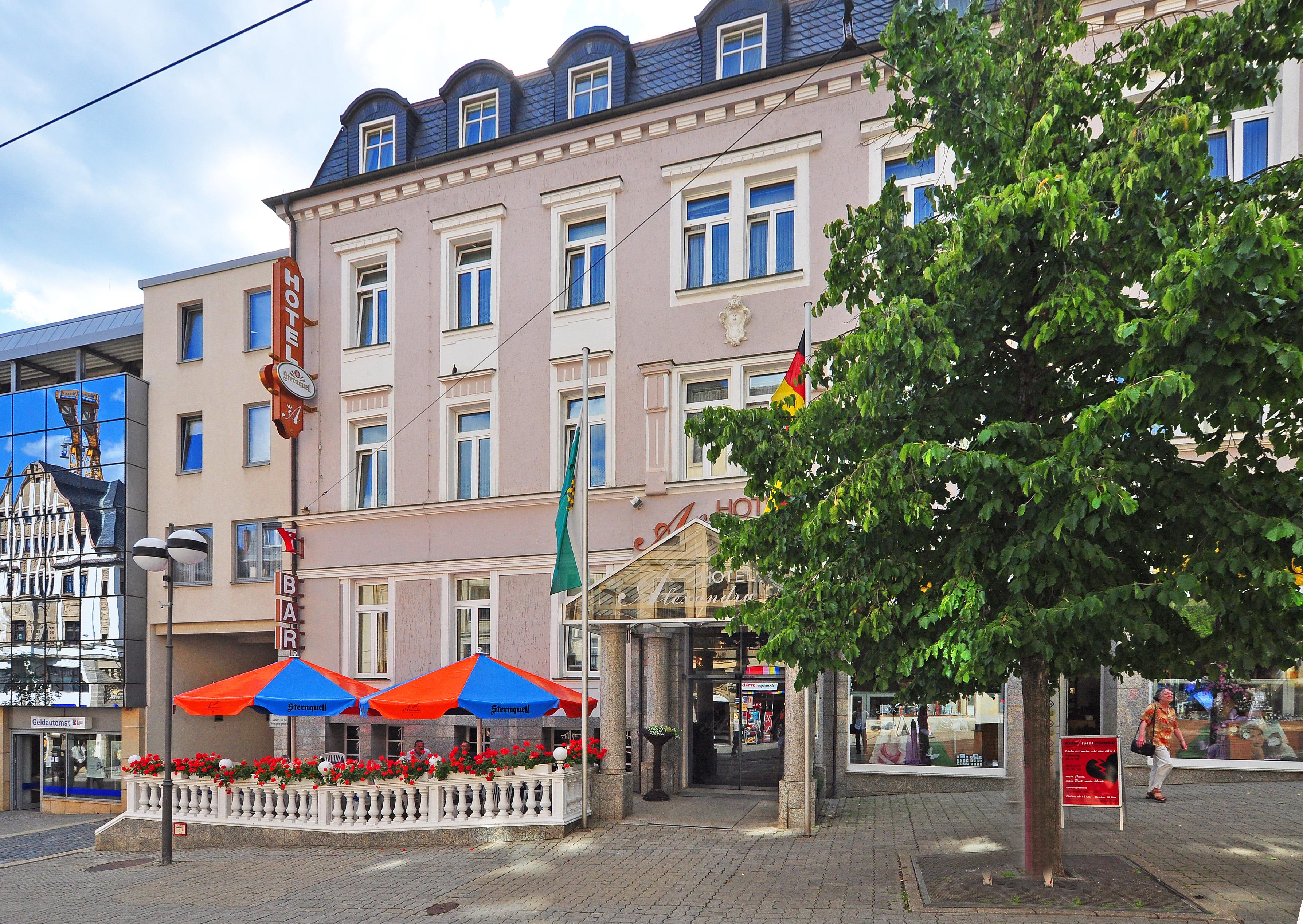 Hotel Alexandra Plauen Exterior foto